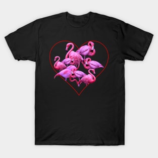 My Flamingo Heart T-Shirt